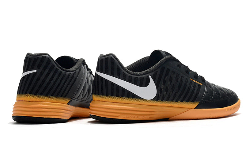 Chuteira Nike Lunar Gato Futsal - Preto/Amarelo