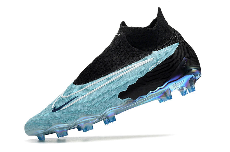 Chuteira Nike Campo Phantom GX Elite FG - Azul/Preto