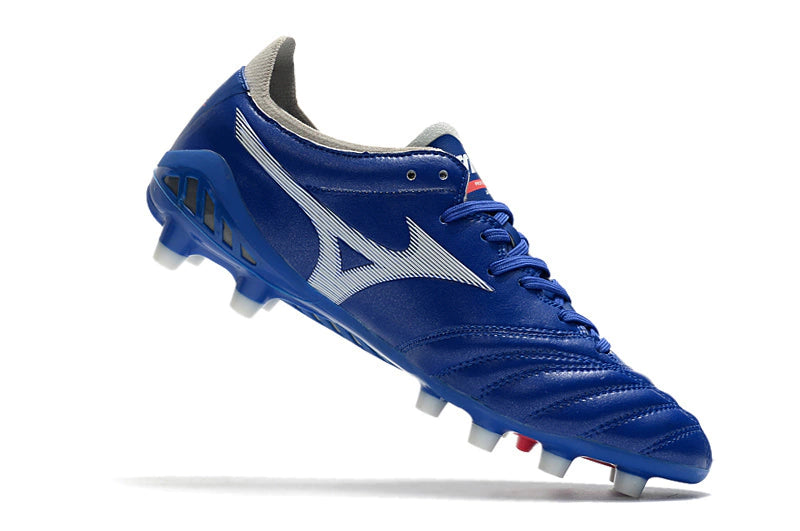 Chuteira Mizuno Morelia Neo 3 Campo FG - Azul/Branco