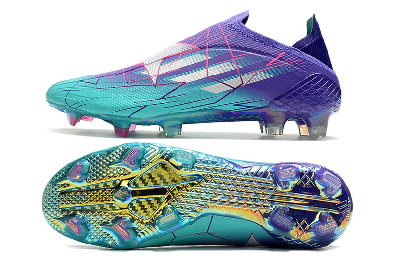 Chuteira Adidas Speedfow+ FG "Champions Code"