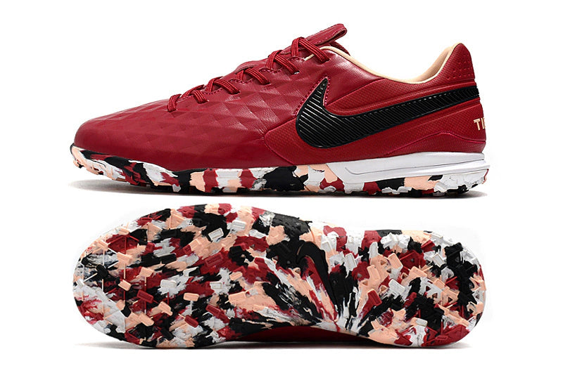 Chuteira Nike Tiempo 8 Pro Society - Vermelho