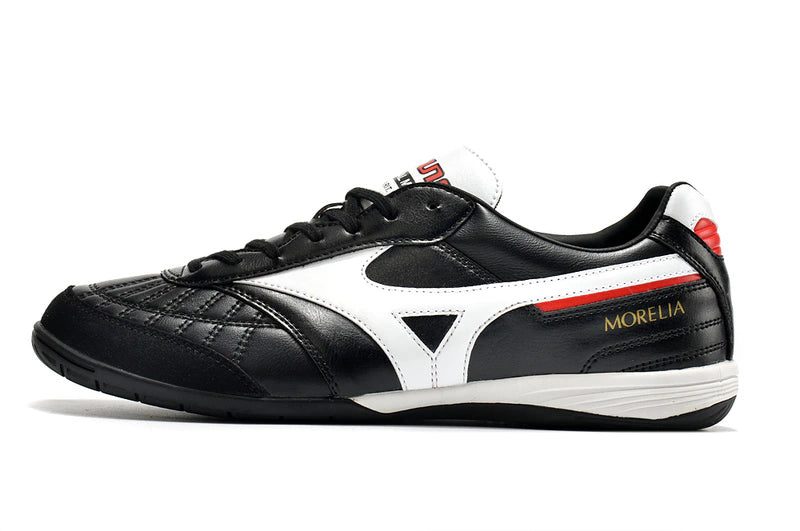 Chuteira Mizuno Morelia Sala Futsal - Branco/Preto