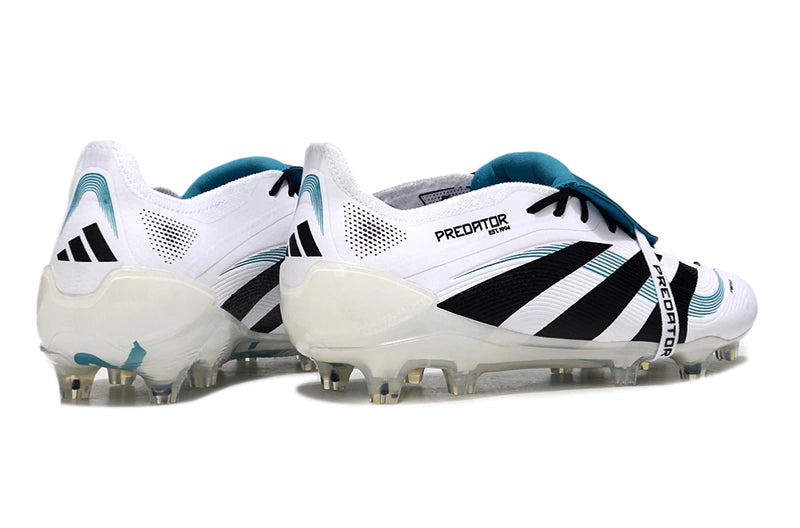 Chuteira Adidas Predator Elite 25 Campo - Branco/Preto