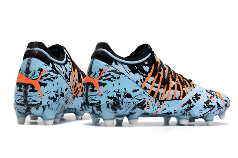 Chuteira Puma Future Z 1.4 Campo FG/AG - Azul/Preto