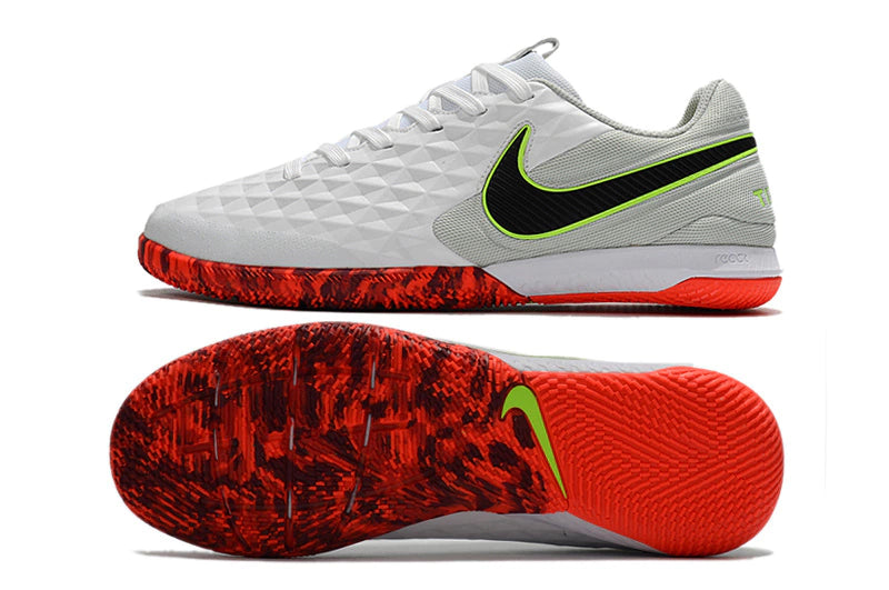 Chuteira Nike React Tiempo Legend 8 Pro Futsal IC "Platinum Pack"