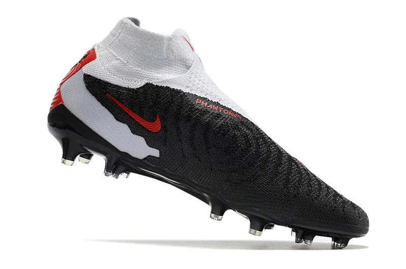 Chuteira Nike Campo Phantom GX Elite FG - Branco/Preto