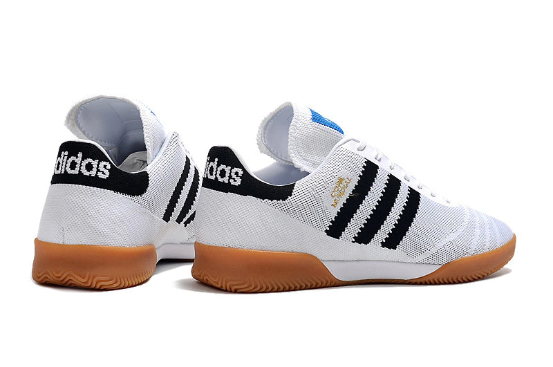 Chuteira Adidas Copa Mundial Futsal - Branca/Preto