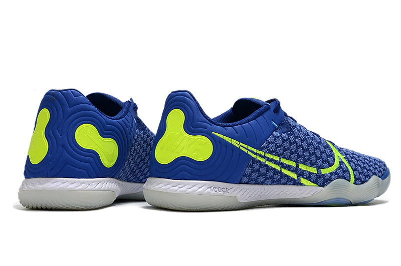 Chuteira Nike React Gato Futsal IC - Azul/Verde