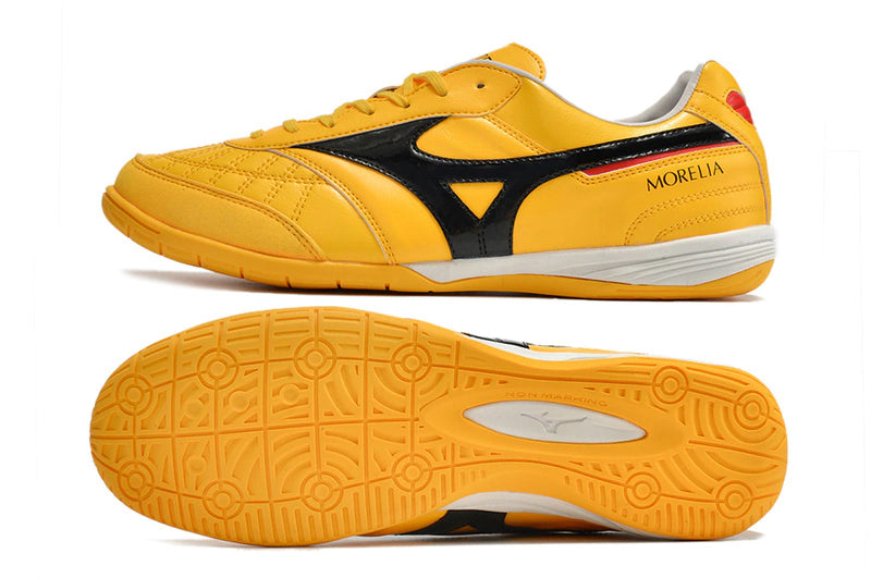 Chuteira Mizuno Morelia Sala Futsal - Amarelo/Preto
