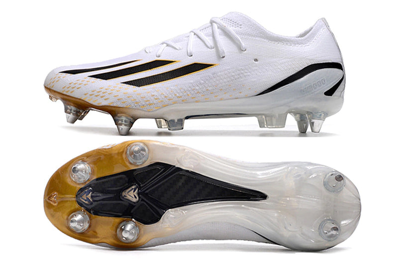 Chuteira Adidas X Speedportal.1 SG - Branco/Preto