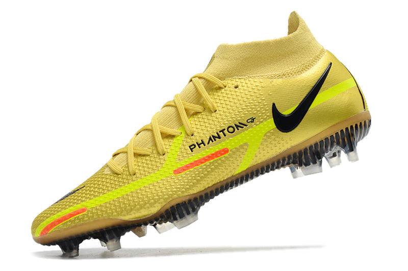 Chuteira Nike Campo Phantom GT 2 Elite FG - Dourado