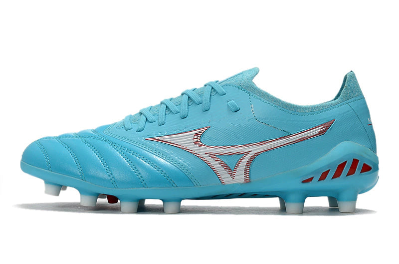 Chuteira Mizuno Morelia Neo 3 Campo FG - Azul/Branco