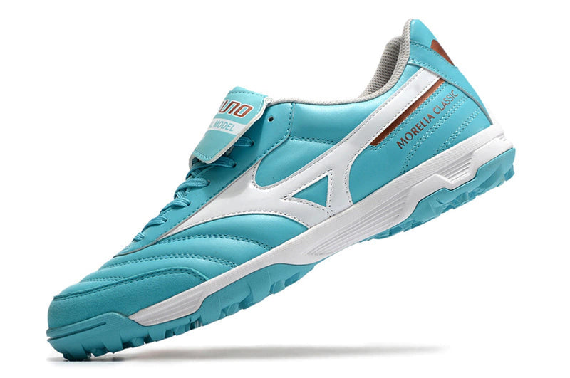 Chuteira Mizuno Morelia Neo 2 Society - Azul/Branco