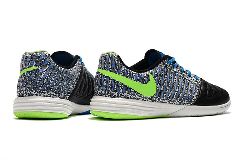 Chuteira Nike Lunar Gato Futsal - Preto/Azul