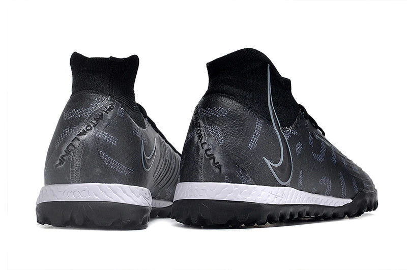 Chuteira Nike React Phantom Luna Elite Society - Preto