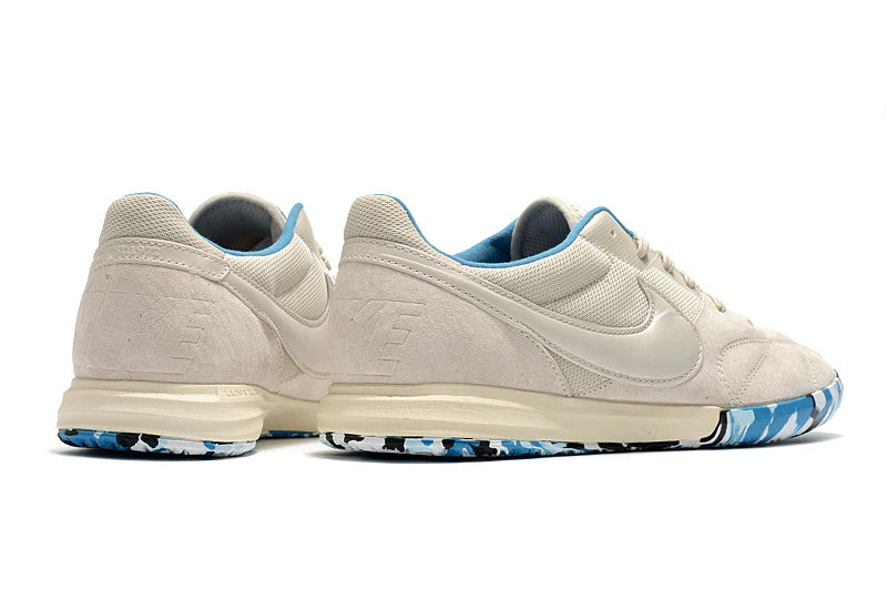 Chuteira Nike Premier 2 Futsal IC - Branco/Azul
