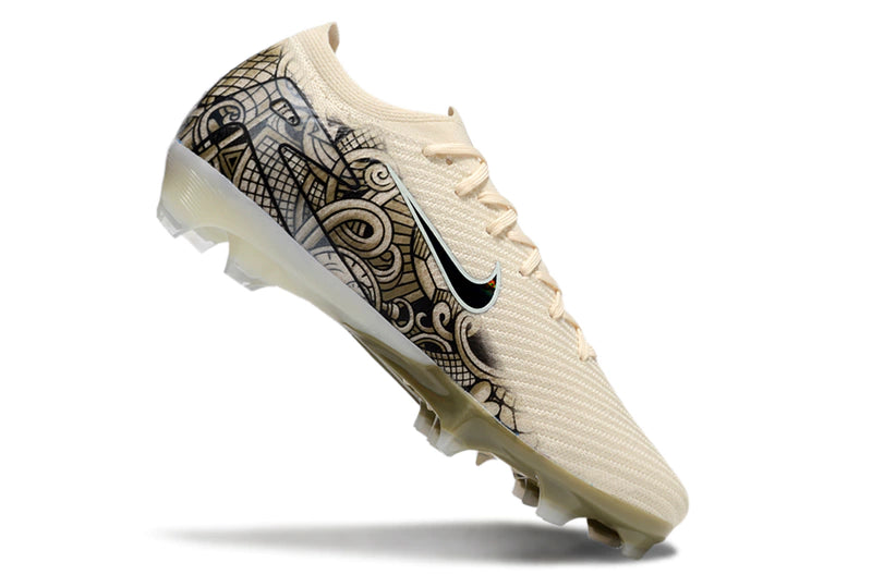 Chuteira Nike Air Zoom Mercurial Vapor 16 Elite FG - Marrom/Preto