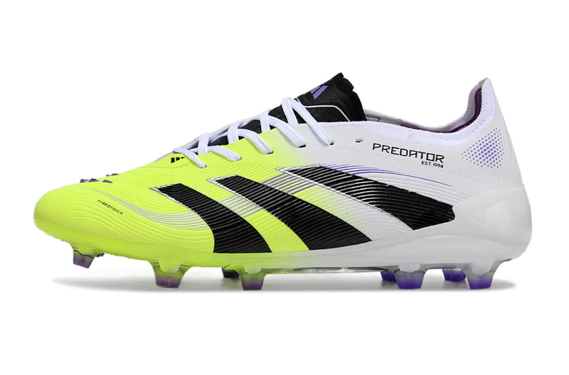 Chuteira Adidas Predator Elite 25 Campo - Branco/Verde