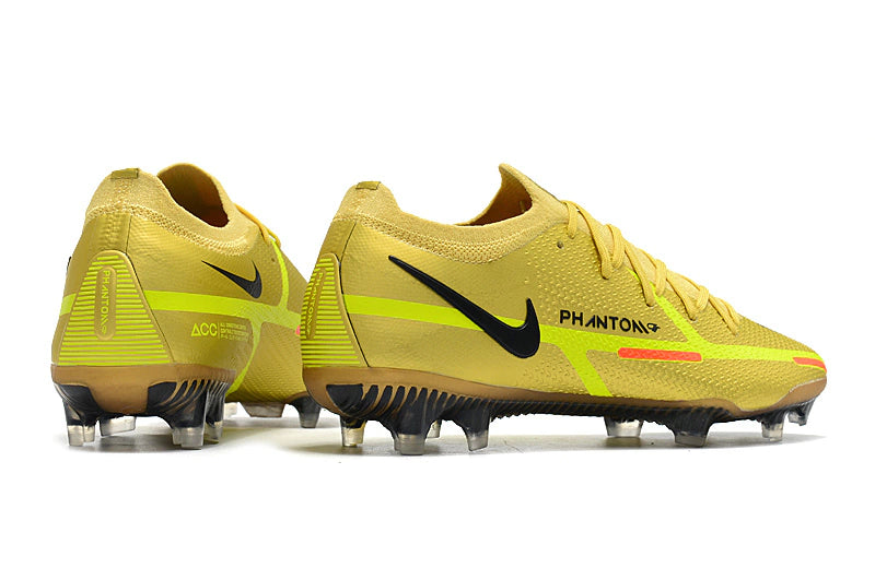 Chuteira Nike Campo Phantom GT 2 Elite FG - Dourado