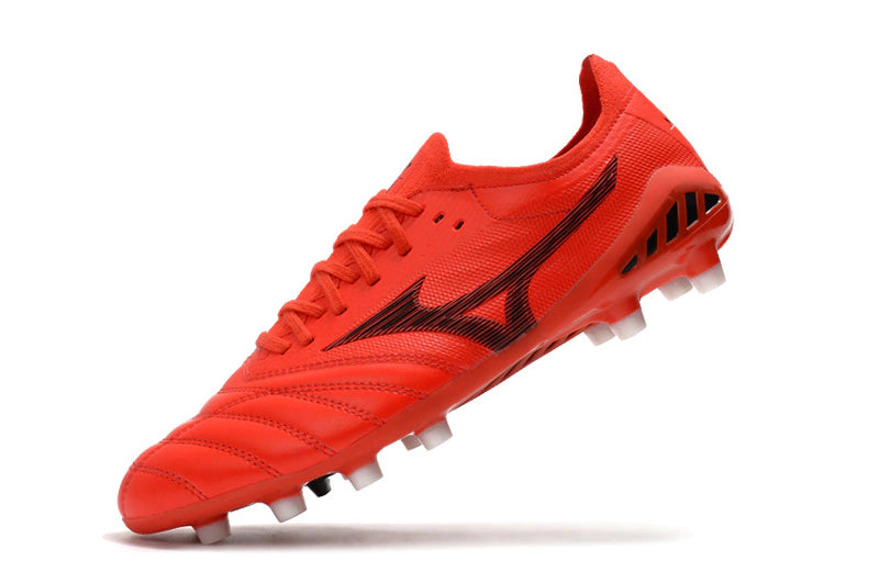 Chuteira Mizuno Morelia Neo 3 Campo FG - Preto/Vermelho