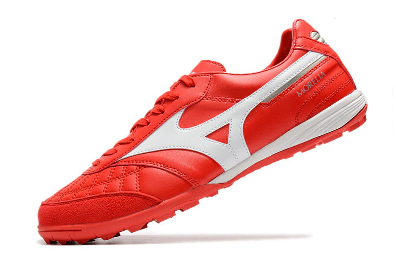Chuteira Miuzno Morelia Neo Sala Society - Vermelho/Branco