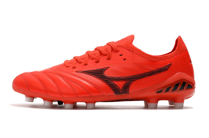 Chuteira Mizuno Morelia Neo 3 Campo FG - Preto/Vermelho