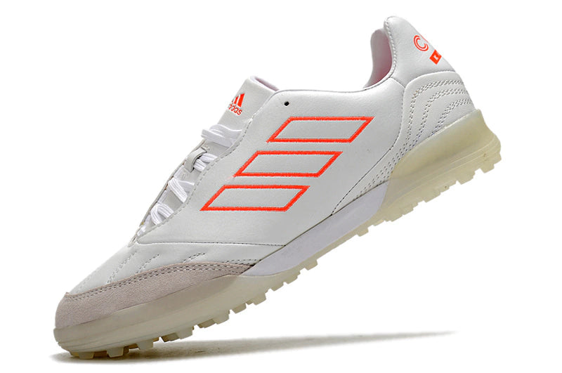 Chuteira Adidas Copa Kapitan 21 Society - Branco/Vermelho