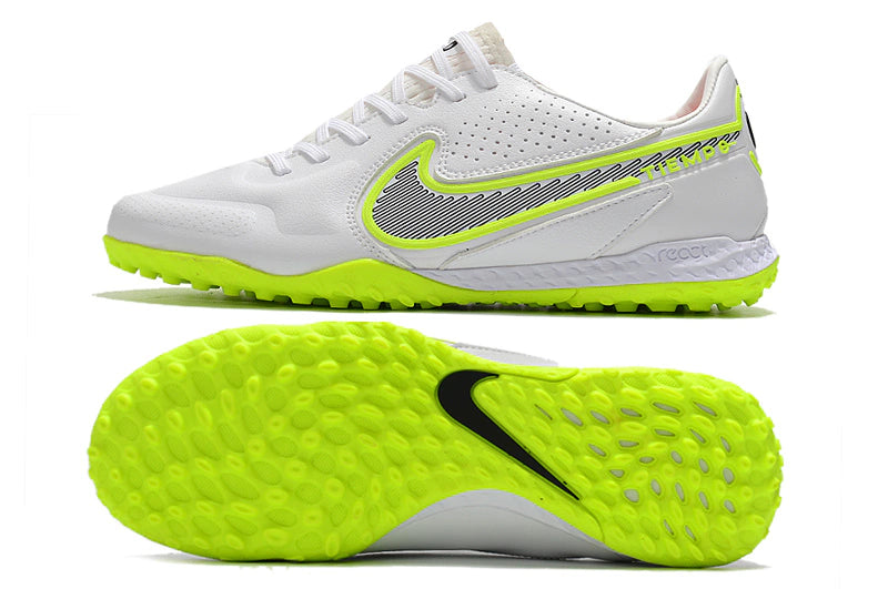 Chuteira Nike Tiempo 9 Pro Society - Branco/Verde