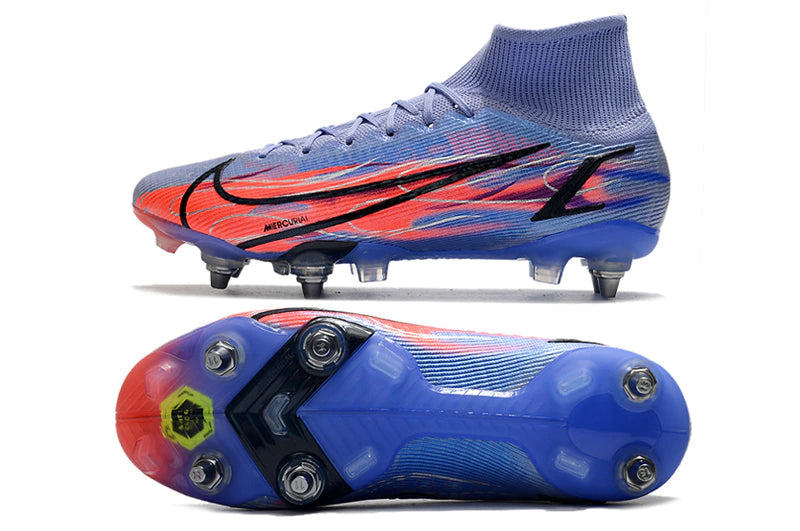 Chuteira Nike Mercurial Superfly 8 Elite SG "Mbappé Flames"