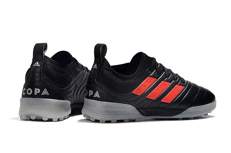Chuteira Adidas Copa 20.1 Society - Preto/Vermelho
