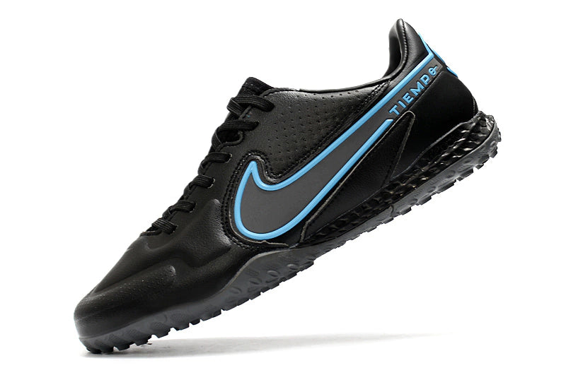 Chuteira Nike Tiempo 9 Pro Society "Black Pack"