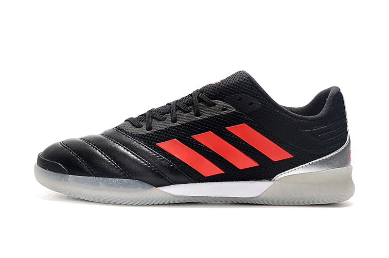 Chuteira Adidas Copa 20.1 Futsal - Preto/Branco/Vermelho