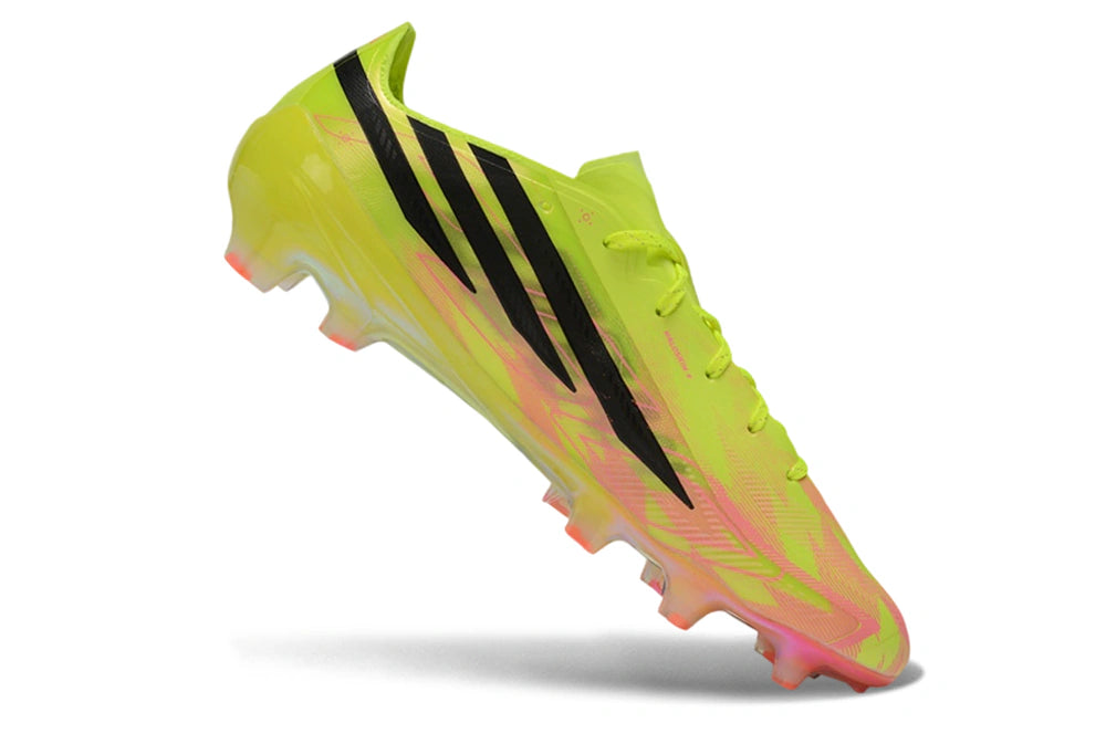 Chuteira Adidas F50 Hyperfast FG - Verde