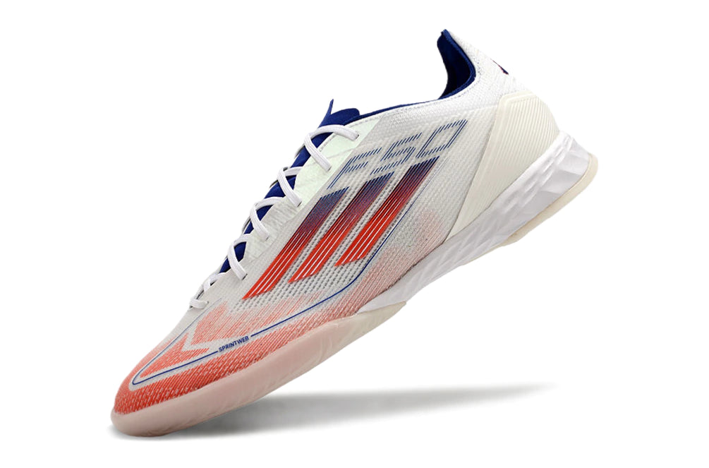Chuteira Adidas X F50 Futsal - Laranja/Branco
