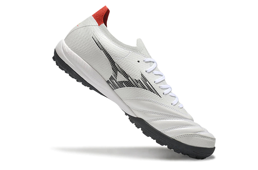 Chuteira Miuzno Morelia Neo Sala β Society - Branco/Preto/Vermelho