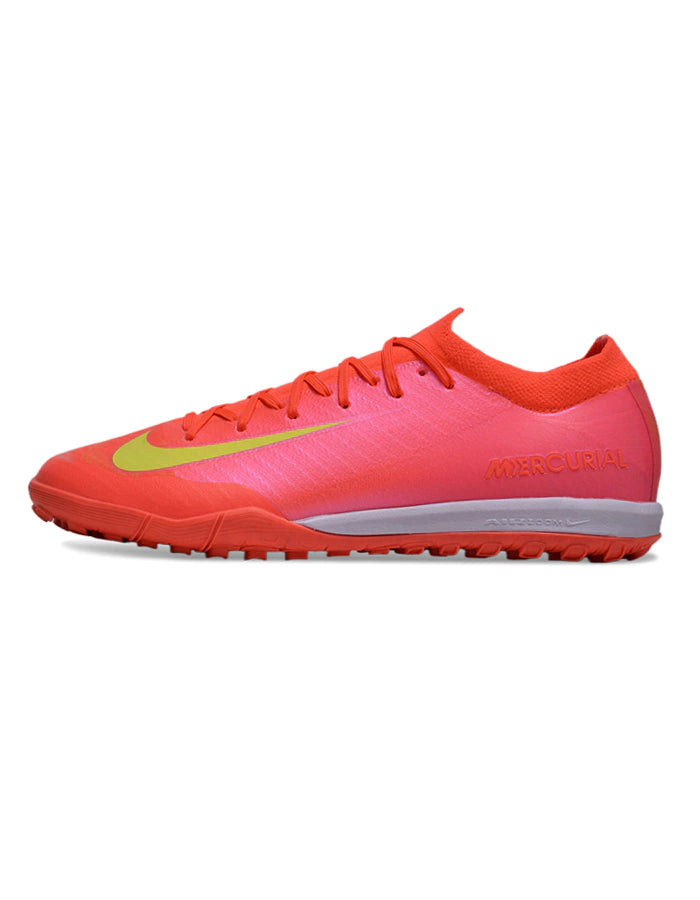 Chuteira Nike Mercurial Vapor 16 Elite Society - Laranja/Amarelo