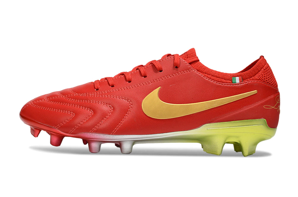 Chuteira Nike Tiempo Legend 10 Elite FG - Vermelho