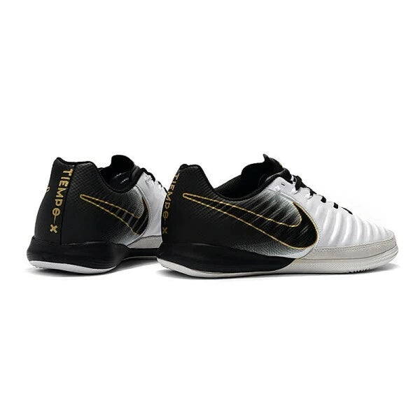 Chuteira Nike Tiempo Legend 7 Finale Futsal - Preto/Branco