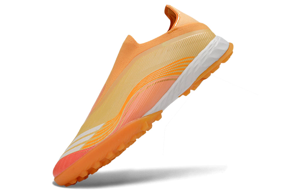 Chuteira Adidas F50 Pro Laceless Society - Laranja