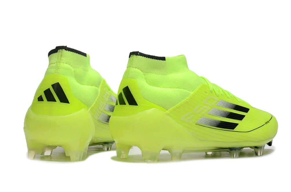 Chuteira Adidas F50 Elite Mid Campo - Verde/Preto
