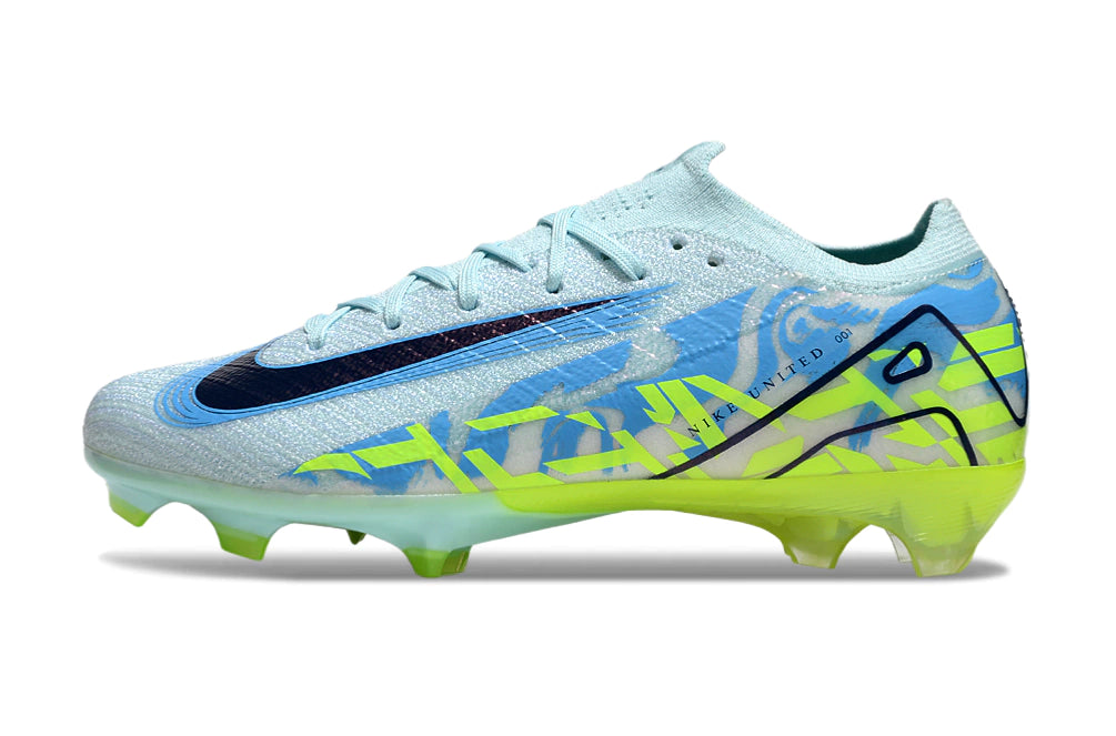 Chuteira Nike Air Zoom Mercurial Vapor 16 Elite FG - Verde/Azul