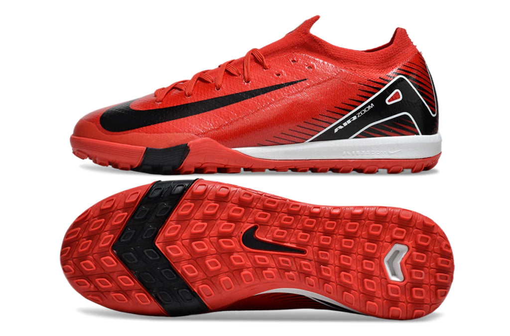 Chuteira Nike Mercurial Vapor 16 Elite Society - Preto/Vermelho/Branco