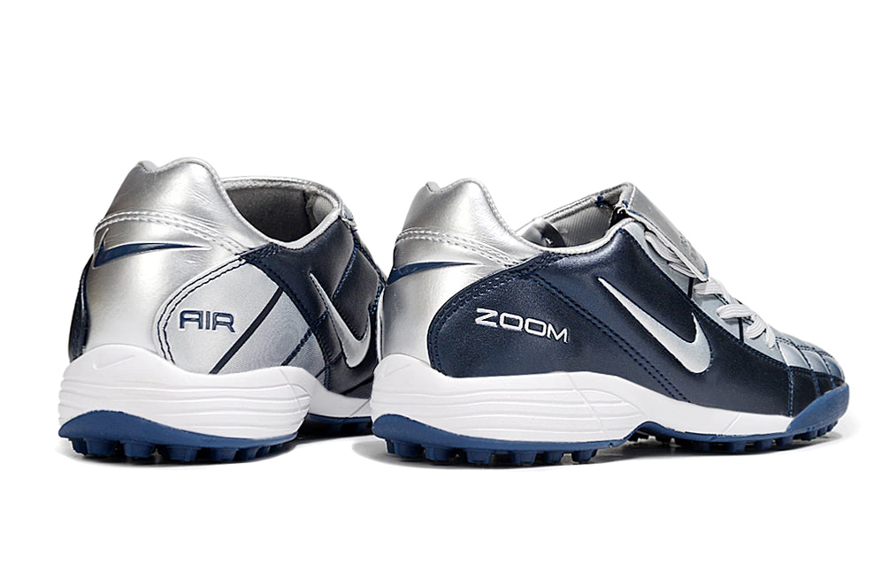Chuteira Nike Total 90 Society - Prata/Azul