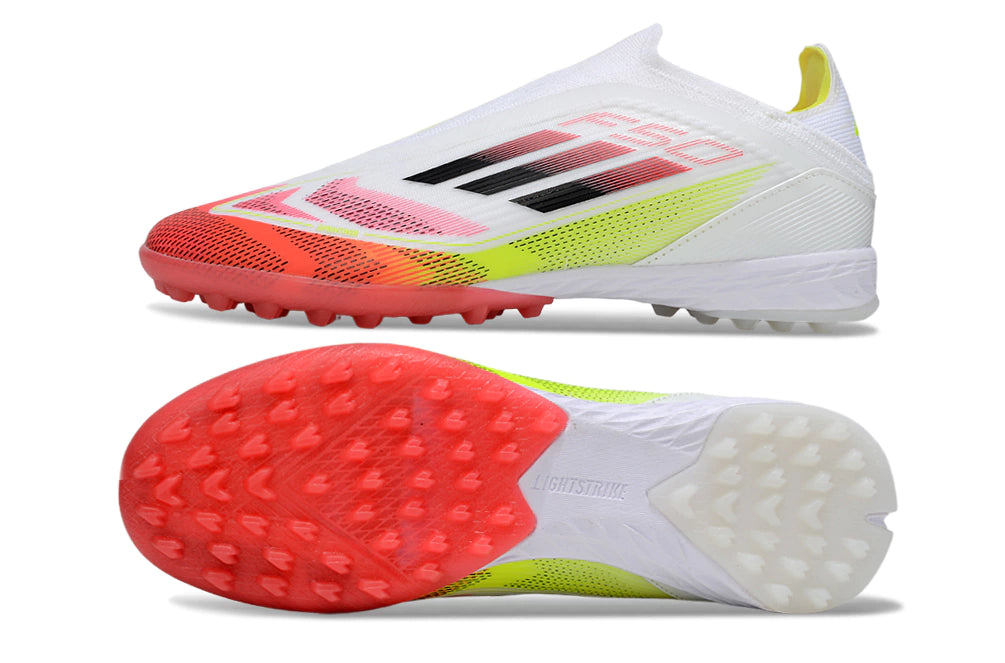 Chuteira Adidas F50 League Society "Pure Victory"