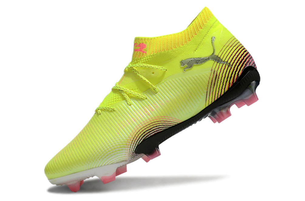 Chuteira Puma Future 8 Ultimate Botinha Campo FG - Verde/Preto