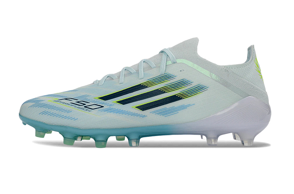 Chuteira Adidas F50 X Campo - Azul/Branco