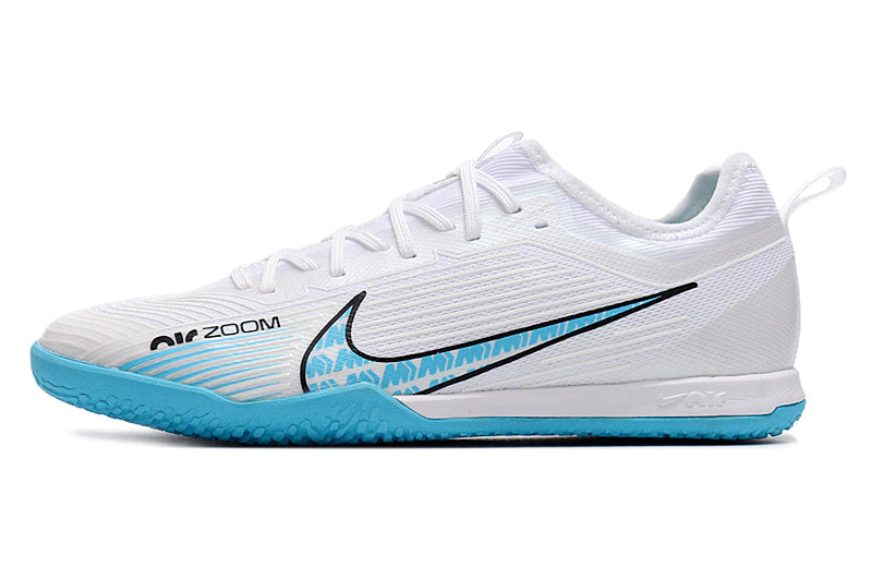 Chuteira Nike Mercurial Vapor 15 Pro Futsal IC - Azul claro/Branco