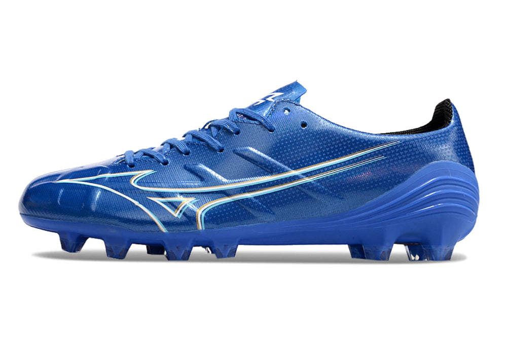 Chuteira Mizuno Alpha Japan FG - Azul
