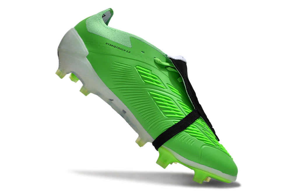 Chuteira Adidas Predator Elite Campo FG - Verde/Branco/Preto