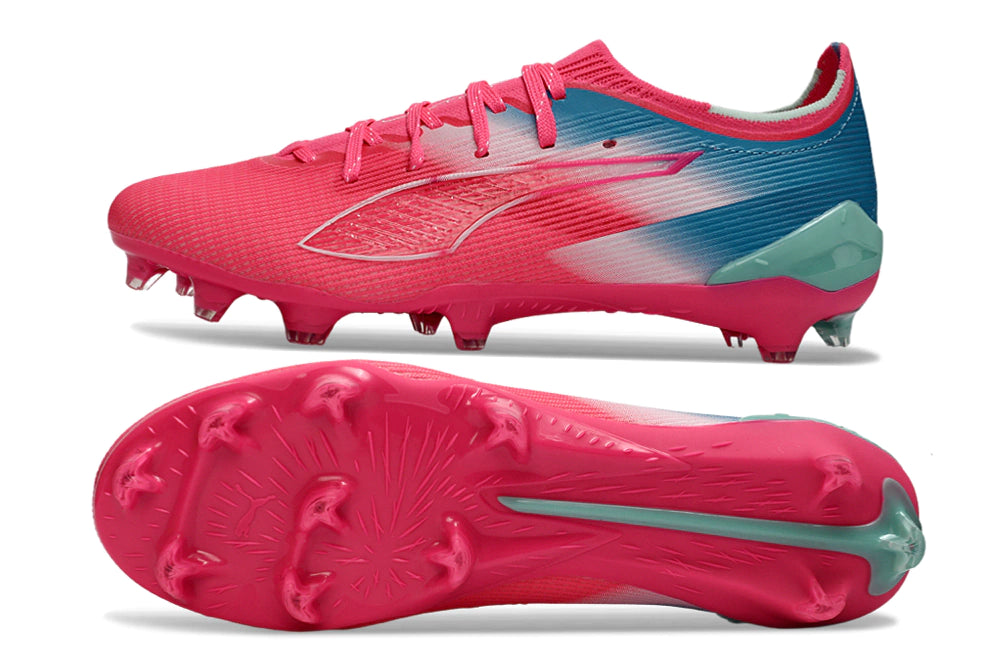 Chuteira Puma Ultra 5 Campo FG - Rosa
